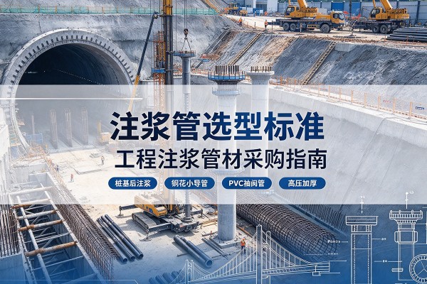 通州注浆管选型标准