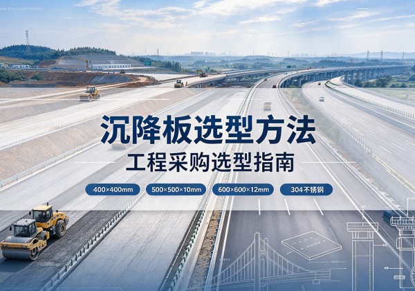 通州沉降板选择方法